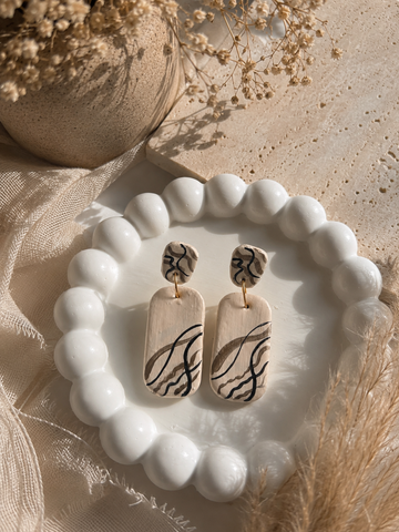 Sandstone – Handmade Clay Earrings