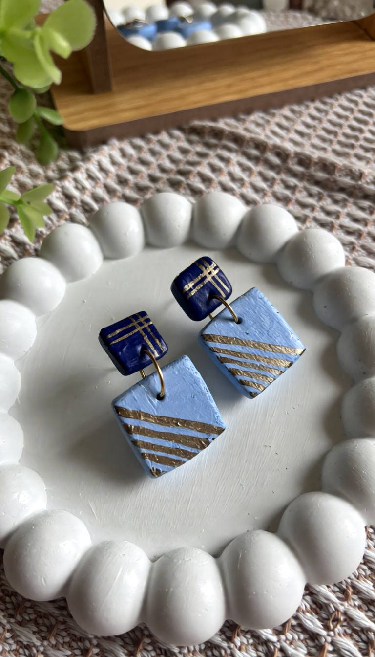 Skyline – Handmade Clay Earrings