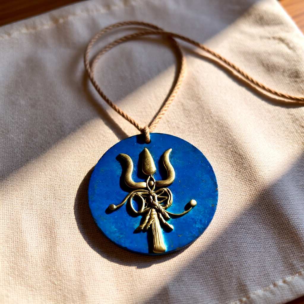 Trishul – wall / car mirror hanging