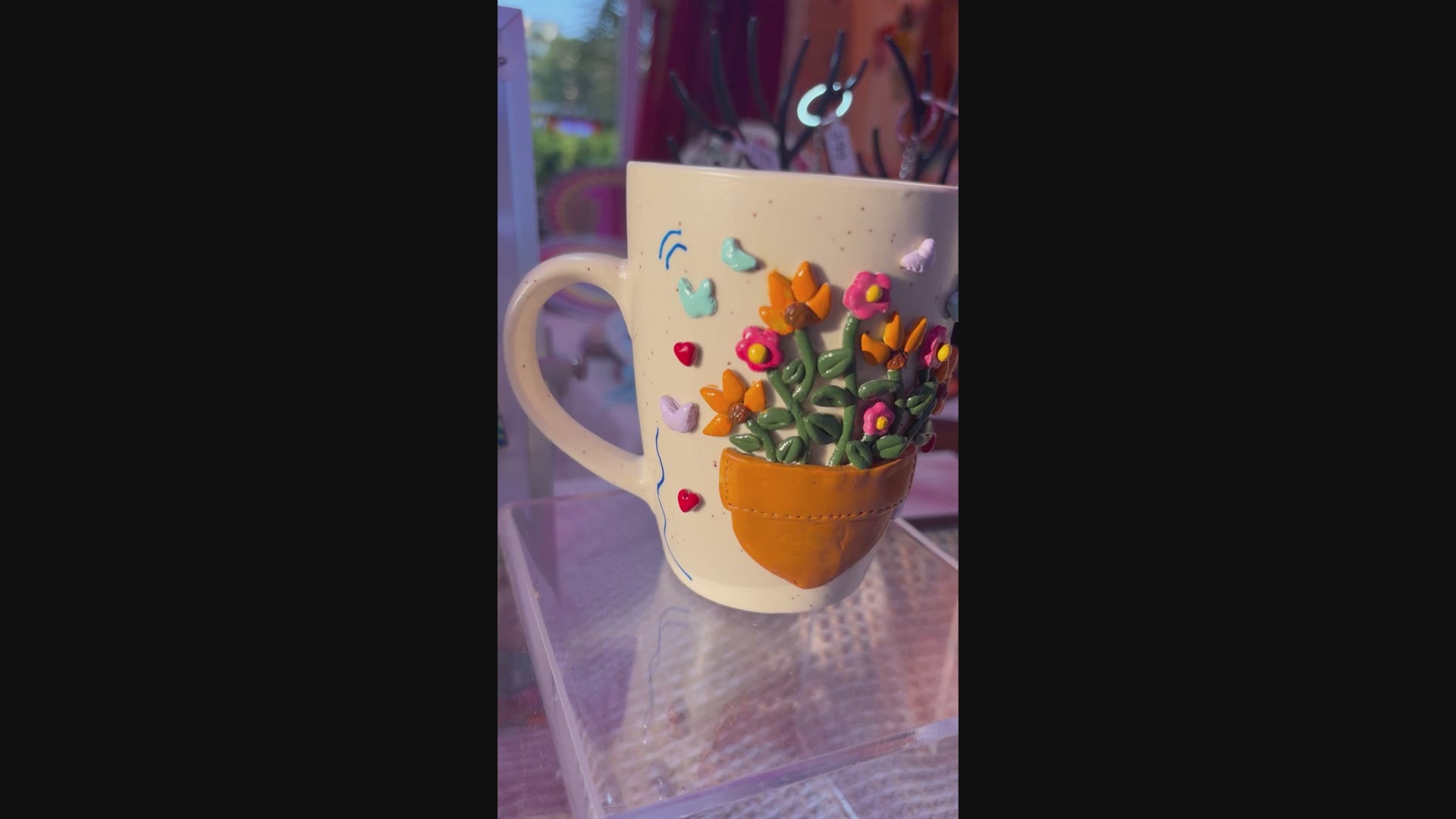 Bloom Pot – mug with handcrafted detailing